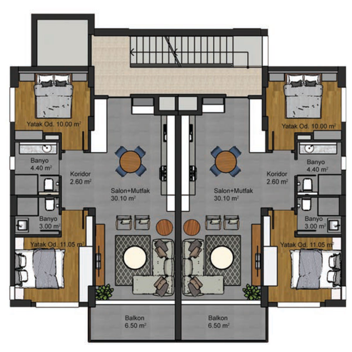 FLOOR AND FIRST FLOOR PLAN