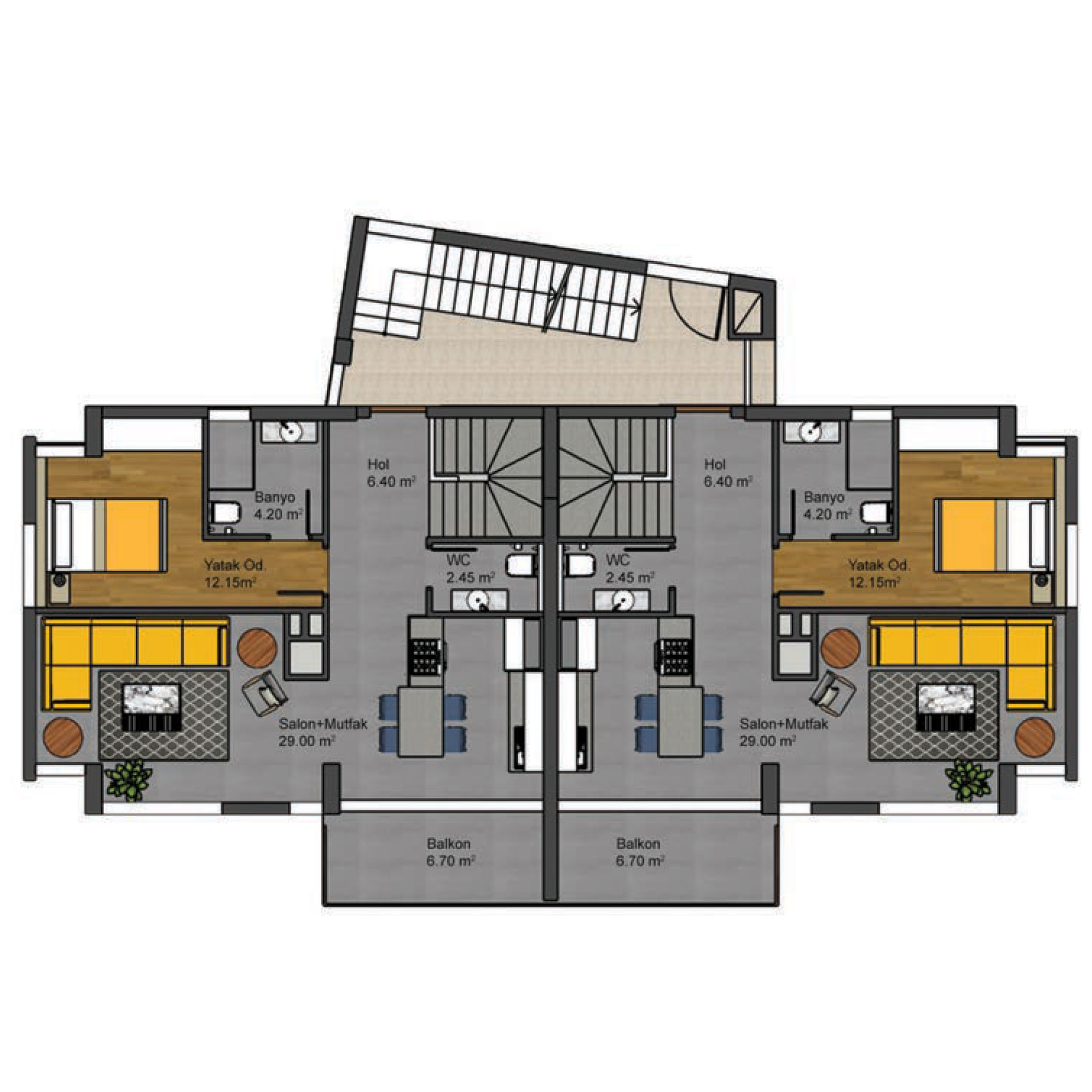 GARDEN DUPLEX / FLOOR FLOOR PLAN
